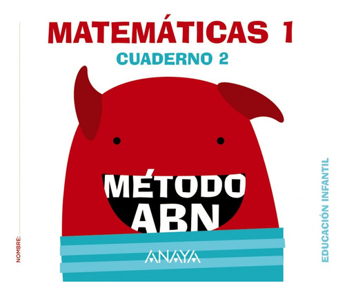 Nivel 1 Cuaderno Matemáticas 2  Abn  Infantil 3 Años  - Aa.