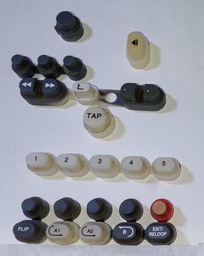 Ler Descrición 1jgo Botones Para Controlador Denon Dn-hc4500 (Usado)