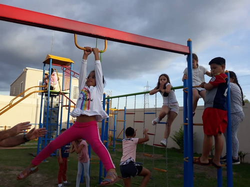 Parque Infantil Con Tobogán Turbo Y Túnel