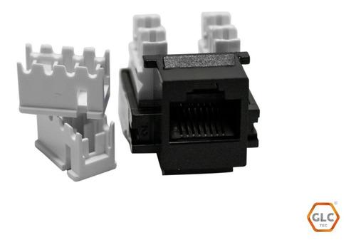 Imagen 2 de 6 de Conector Jack Rj45 Para Cat.5e Utp Autocrimpeable