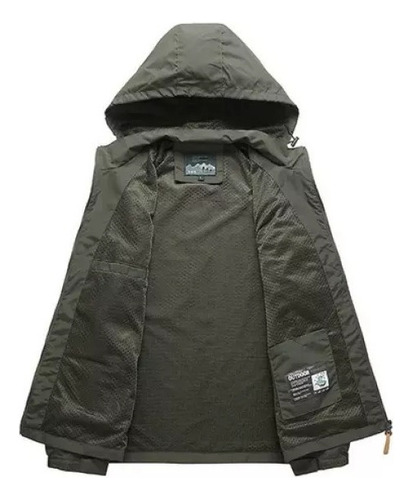 Chaqueta Impermeable Y Transpirable A Prueba De Viento