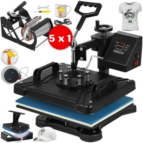 Imagen 2 de 3 de Sublimadora 5 En 1 Nueva De Paquete 350$ Con Envio Gratis