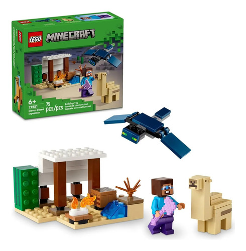 Lego® Minecraft® La Expedición De Steve Al Desierto,