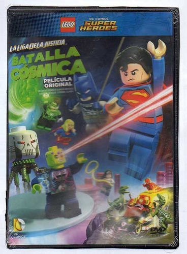 Lego Dc Comics La Liga De La Justicia Batalla Cósmica Dvd