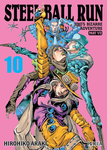 Manga Jojo's Bizarre Adventure Parte 7: Steel Ball Run 10