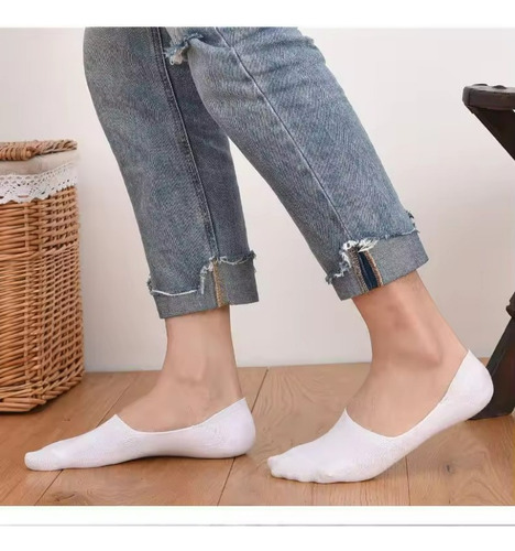 Calcetines Cortos De Algodón Transpirable Para Hombre, 5 Par