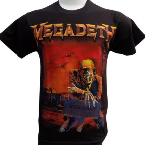 Remeras De Megadeth Peace Sells...  Rockería Que Sea Rock