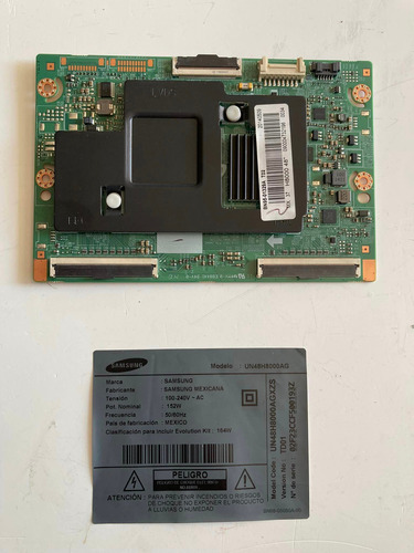 Tarjeta Placa Tcon T-con T Con Televisor Samsung Un48h8000ag (Usado)
