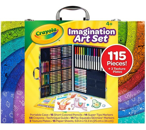 Crayola Imaginación Art Juego Para Colorear 115 Piezas