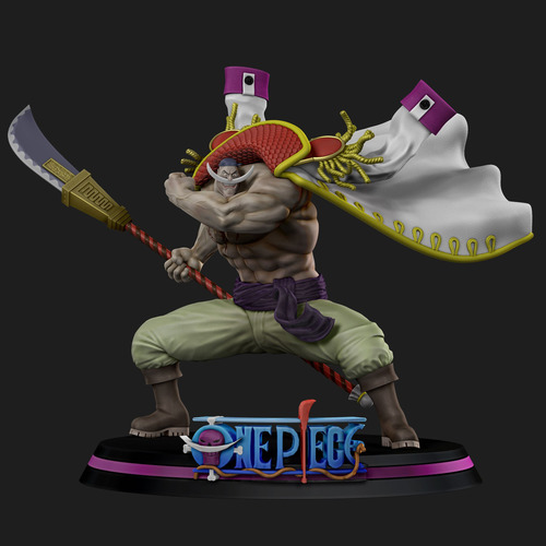 Barbablanca - One Piece Fan Art - Escultura