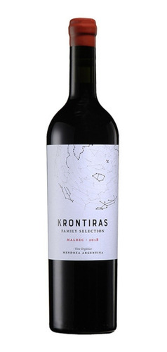 Krontiras Malbec Orgánico 750 Ml Etiqueta Nueva