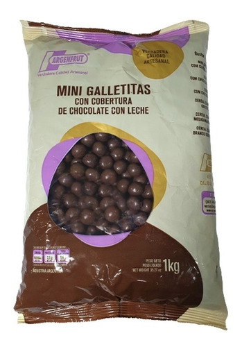 Mini Galletitas Bañadas En Chocolate Argenfrut 1kg