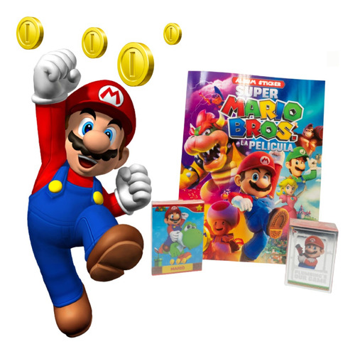 Álbum Completo Mario Bros La Película 2 En 1