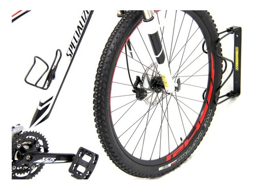 Imagen 2 de 3 de Estacionamiento Pared Empotrable Plegable P/ Bicicleta Bps