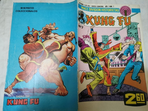 Cómic Kung Fu Número 7 Macc División