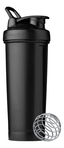 Botella Coctelera 32 Oz Para Batidos De Proteínas Negra