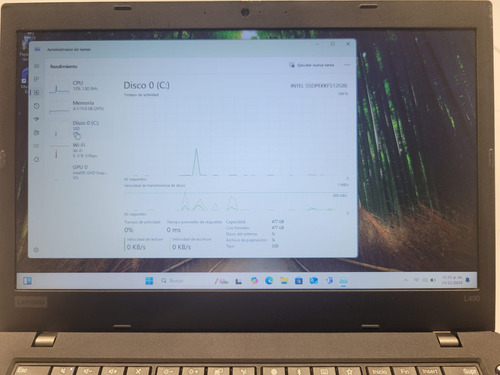 Laptop Lenovo Thinkpad L490 16gb Ram - 512gb Ssd Core I7 8th (Usado)