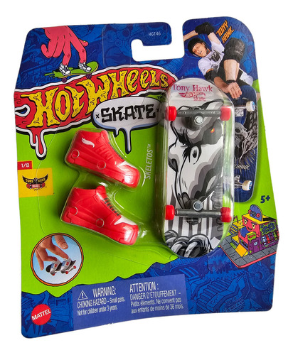 Hot Wheels Skate Patineta Teni Tony Hawk Skeletos