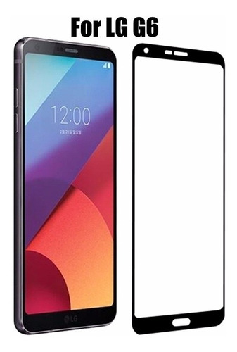 Vidrio Templado 3d Curvo LG G6  Full Hd Instalación Gratis