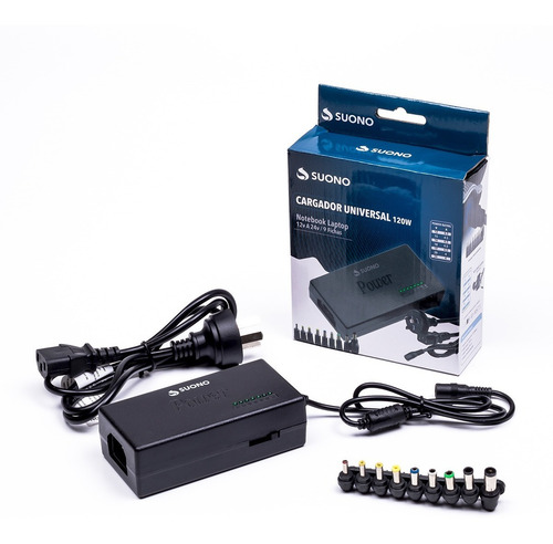 Imagen 4 de 8 de Cargador Universal Notebook Laptop Puntas Intercambiables