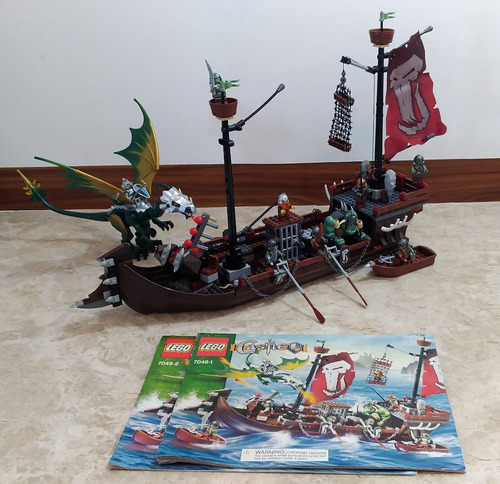 Lego Castle 7048 Troll Warship 493pçs | MercadoLivre