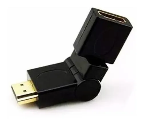 comprar Emenda Conector Hdmi Articulavel 360º Graus Macho X Femea