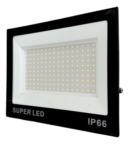 Kit 5 Refletor Led 1200w Bivolt Prova D'água 6500k