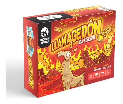 Juego De Mesa Llamagedon Segunda Edicion Original Nuevo 