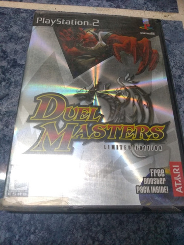 Playstation 2 Ps2 Duel Master Limited Edition Con Tarjetas