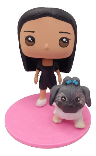 Funko Pop Personalizado Con Mascota Y Caja