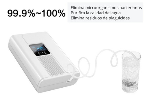 5 En 1 Purificador Generador Ozono Agua Y Aire Desinfectante
