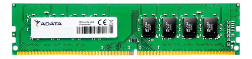 Memoria RAM Premier gamer color verde 4GB 1 Adata AD4U2666W4G19-S