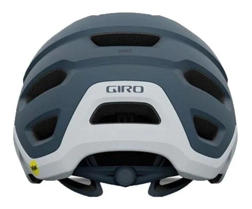 Capacete Ciclismo Bike Mtb Giro Source Mips C/ Viseira Cor Cinza/Branco Tamanho M