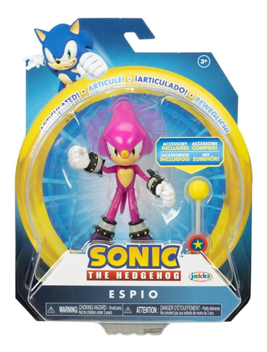 Espio, Figura 4 Pulgadas Articulada Con Accesorio, Sonic