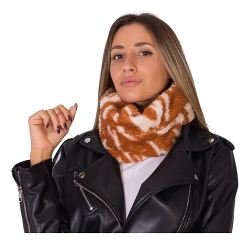 Cuello Skora Peluche Urbano Nieve