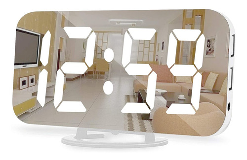 Reloj Despertador Digital, Pantalla Grande De 16.5 Cm, Reloj