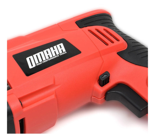 Imagen 5 de 5 de Rotomartillo electroneumático Omaha RM-26PLUS rojo frecuencia de 50Hz con 1050W de potencia 220V-230V