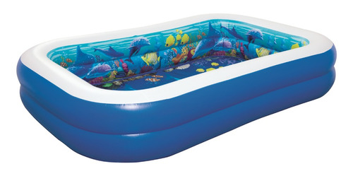 Piscina Inflable Rectangular Bestway 54177 3d Aventura Mar