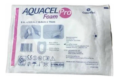Aquacel Foam Pro 19.8 X 14 Cm Talón.