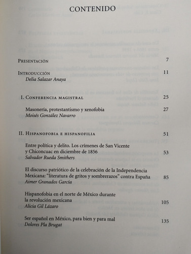 Xenofobia Y Xenofilia En La Historia De México Xix Y Xx.