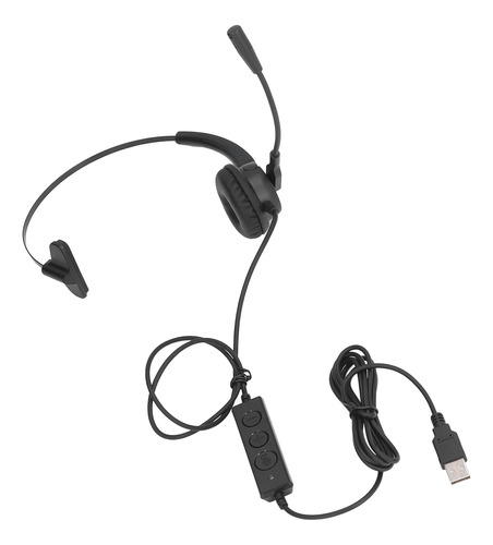 Auriculares De Servicio Para Centro De Llamadas, Usb, Ajusta