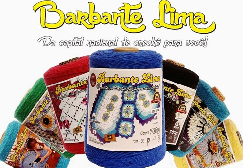 Imagem 7 de 9 de Kit 4 Barbantes Lima+ 1 Suporte De Barbantes Oferta Especial