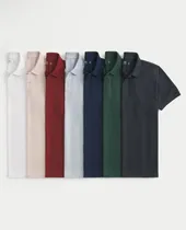 Comprar Paquete De Playeras Polo Hollister 100% Originales Hombre