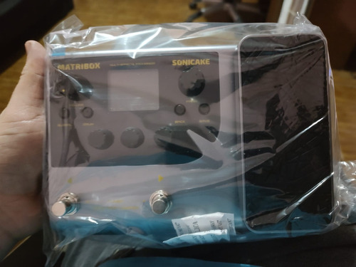 Pedaleira Sonicake Matribox (nova Versão Da Valeton Gp100) C Prateado