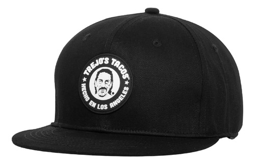Trejos Tacos Sombrero Snapback Con Visera Plana En Negro Y