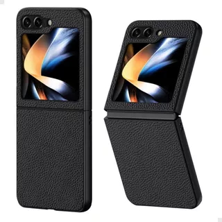 Capinha Case Couro Para Galaxy Z Flip5 Premium Lançamento