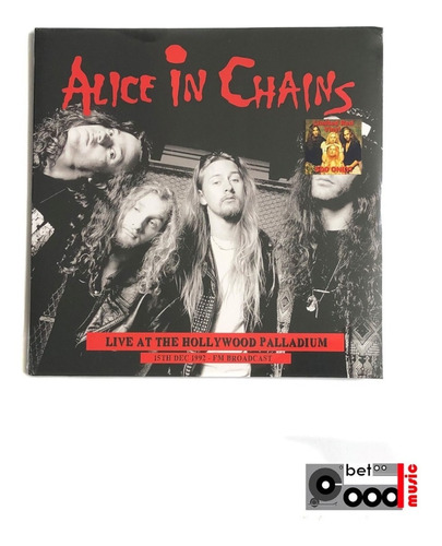 Lp Vinilo Alice In Chains Live At Hollywood Palladium / Rojo