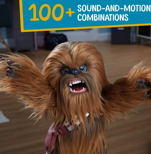 Peluche Chewie Furreal Chubacca Chubi Animatrónico Star Wars