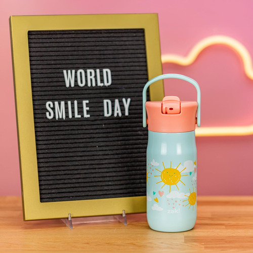 Zak Designs Botella De Agua Harmony Kid Para Viajes O En Cas