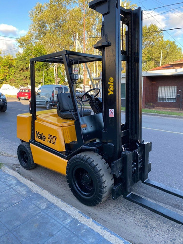 Autoelevador Yale 3 Tn 3 Vias Hidraulicas Corrector De Uña